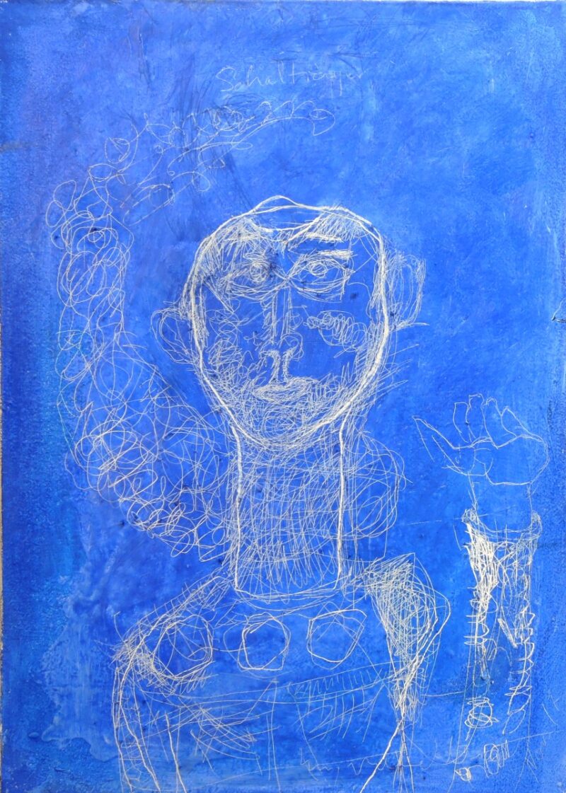 Portrait 3 Blau