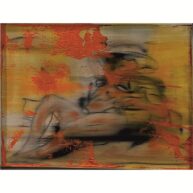 SONNENBADENDE IN DER NORMANDIE